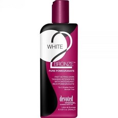 디보티드 태닝로션 브론저 Devoted 화이트 2 브론즈 퓨어 석류 로션 8.5 oz., 1개, 250ml