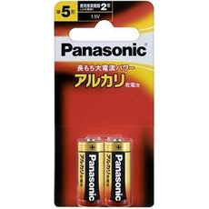 Panasonic 알칼리 건단 5개 블리스터 포장 LR1XJ2B (4개 세트), 4개