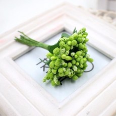 12/36/72/144Pcs 미니 소형 Stamen 꽃 인공 공예 가짜 결혼식 꽃다발 파티 Scrapbooking 장식 DIY, 04 Light green_02 36Pcs