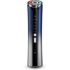 텍셋 피부 조임 장치 6-in-1 미세 전류 얼굴 페이스 마사지기 펌 리프팅 토닝 주름, Blue01
