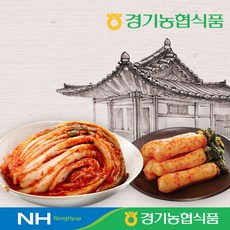 [포레스트그룹코리아]한국농협김치 청산 포기김치5kg+총각김치3kg