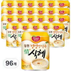 동원 정성껏 빚은 식혜 238ml, 96개