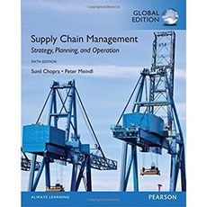 Supply Chain Management 6/E : Strategy Planning & Operation, Pearson Education