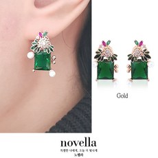 원터치유색귀걸이