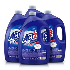 액츠 퍼펙트 베이킹소다 액상세제 본품, 3L, 4개