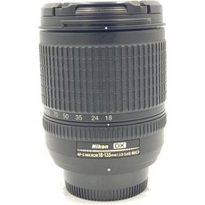 니콘 디지털 SLR 카메라용 18-135mm f3.5-5.6G ED-IF AF-S DX 줌-니코 렌즈 - 화이트 박스벌크 패키징, black, 1개