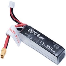 DCI Guns GBLS DAS GDR15 배터리 인 버퍼 튜브 (BIB 튜브) 전용 배터리 3S 11.1V 450mAh 75C, One Color_전용 배터리 11.1V 4, One Color