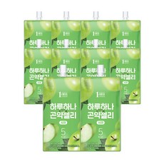 1am 하루하나 곤약젤리 사과, 150g x 10개