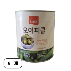 라리 오이피클 3.1kg, 6개