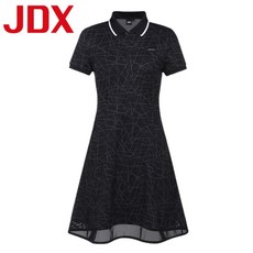 JDX 제이디엑스 25년 여름 초특가 세일!! 여성 기하학 요꼬에리 원피스 X1TSVW6516