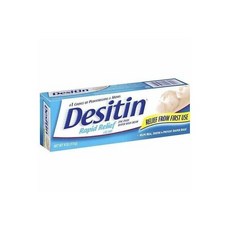 데시틴 Desitin Rapid Relief 기저귀 발진 크림 4온스 220129, 데시틴 Desitin Rapid Relief 기저귀 발, 113g, 1개