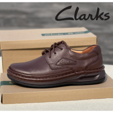 Clarks Garratt Street 클락스 왈라비 남성 소가죽 아웃도어 스니커즈 러닝화 가죽구두 - 클락스왈라비