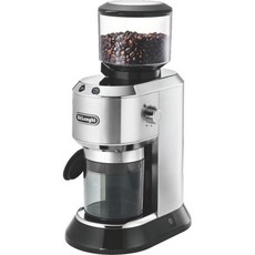 가전용품 커피머신 커피메이커 원두 부품 Delonghi KG 520.M DEDICA Kaffeem?hle Mahlwerk-System einstellbarer Mahlgrad, 단일옵션