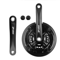 PROWHEEL 알로이 3단 기어 크랭크셋 42T, 세트