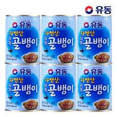 [KT알파쇼핑][유동] 자연산골뱅이 280g x6개, 6개