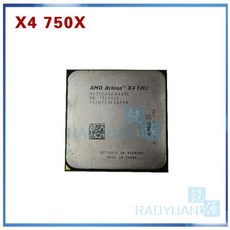 AMD Athlon II X4 750X X4750X X4 750 34G 65W AD750XOKA44HL 쿼드 코어 CPU 프로세서 소켓 FM2
