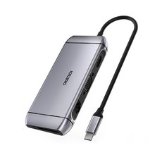 초텍 9in1 USB C타입 어댑터 허브 멀티포트 HDMI 랜포트 VGA 맥북 노트북