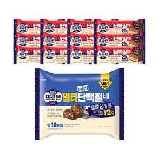  이지프로틴 고단백질바60gx12 + 멀티단백질바 미니 213gx1, 1세트, 933g 