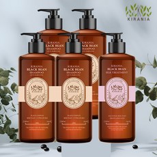 [키라니아] ★파격가★ 서리태 샴푸 헤어 케어 풀패키지(샴푸 730ml * 4 + 트리트먼트 730ml*1), 1개, 상세 설명 참조, 상세 설명 참조