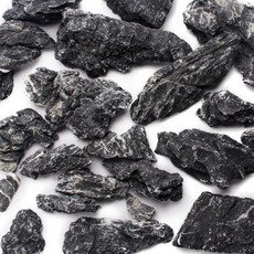 18파운드 아쿠아스케이프용 천연슬레이트석 수조용 수족관 수조장신구석 테라리움 2~8인치 천연슬레이트석석