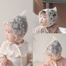 백일레이스보넷