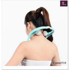 마사지기 경추 안마용품 지압도구 안마기구 근육이완 목지압 목어깨마사지 셀프케어 승모근지압 미용기기