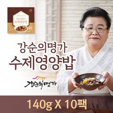 강순의 수제 영양밥 10팩(140g/팩), 10개, 140g