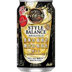 Asahi 아사히 스타일밸런스 하이볼 무알콜 350ml 24팩, 24개