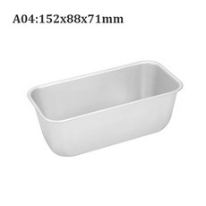 알루미늄 합금 베이킹 트레이 비 스틱 토스트 플레이트 직사각형 케이크 빵 덩어리 팬 오븐 파이 피자 케이크 몰드 베이킹 용품, A04