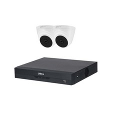 다화 500만화소 녹화기 돔 적외선카메라 2개 세트 실내용CCTV 감시 XVR5104HS-4KL-I3, 500만화소세트(녹화기+실내용카메라2개세트)/하드미포함 - xvr5104hs