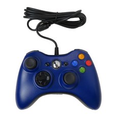 USonline911 XBOX용 조이패드 무선 엑박패드 게임패드 Microsoft Xbox 360 콘솔 Windows PC 노트북 컴퓨터 비디오 게임용 USB 유선 게임 컨트롤, 1개