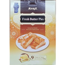 KENJI 켄지 프레쉬 버터 파이 720g (80g X 9개) 대만, 80g, 9개