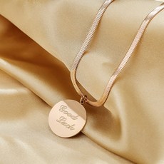 스와로브스키뱀목걸이