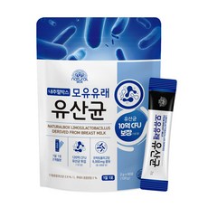 [내추럴박스] 모유 유래 유산균 (2g x 60포), 120g, 1개 - 토유모유