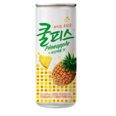 동원 쿨피스 복숭아 파인애플 230ml 각15캔 30캔세트 캔음료 쿨피스캔 음료수, 1박스