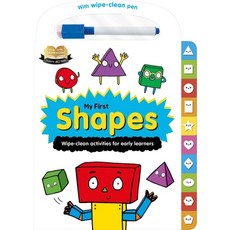 (영문도서) Help with Homework: My First Shapes: Wipe-Clean Workbook for 2+ Year-Olds Board Books, Igloo Books, English, 9781801087827