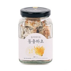 동이바이오 동충하초 밀리타리스동충하초 건조동충하초 동충하초차 동충하초분말 약용버섯 동충하초요리, 2병, 40g