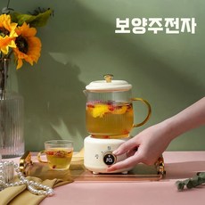 미니 보양주전자 선물기념일 손선물데이 아이디어 선물박스+4컵+컵홀더+트레이, 화이트, 홑주전자+2컵, 1개