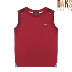 닥스리틀 심플 캐주얼 민소매 티셔츠