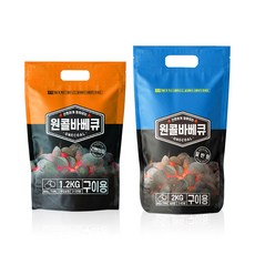 헬로우캠핑 원콜야자숯 1.2kg2kg2.4kg3.9kg 차콜 참숯 킹스포드숯, 원콜야자숯 오리지널 3.9kg