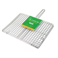 바베큐 스텐 사각석쇠 중 업소화로 감성캠핑 구이판, 단품, 1개