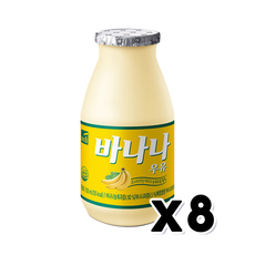 푸르밀 바나나우유 생과즙함유 225ml x 8개