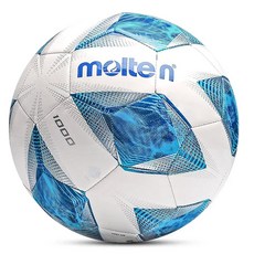Molten Soccer Ball TPU Soft Leather Training Size 5# Regular 11-a-Side Football (FA1000-Y)