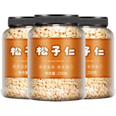 잦 250g 500g 750g 1kg 깐잣 햇잣 견과류 중국산잣 수입산잣 파인넛, 3개
