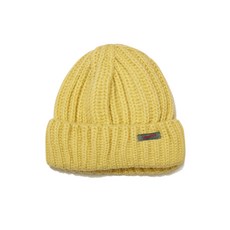 비에스래빗 2223 BSRABBIT BSR TAG BEANIE YELLOW 비니
