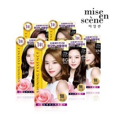[미쟝센] D 샤이닝 에센스 염색약(새치머리전용) x 4, 사이즈:02_4n x4