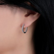 18k다이아귀걸이