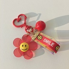 스마일꽃키링