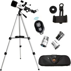 Gskyer 70mm 고배율 입문용 굴절 천체 망원경 스마트폰거치 휴대폰 어댑터