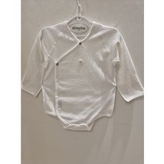 압소바 라이 피마 배냇슈트 AZC10114, IVORY